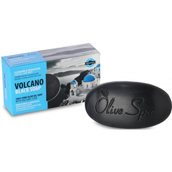 Soap with Olive Oil and Volcanic Lava